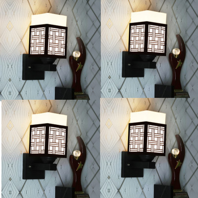 KASHI TRADERS Uplight Wall Lamp Without Bulb(Pack of 4)