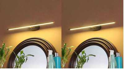 Areezo Picture Light Wall Lamp With Bulb(Pack of 2)