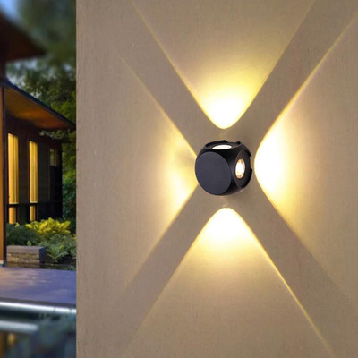 LUMINX Uplight Wall Lamp With Bulb