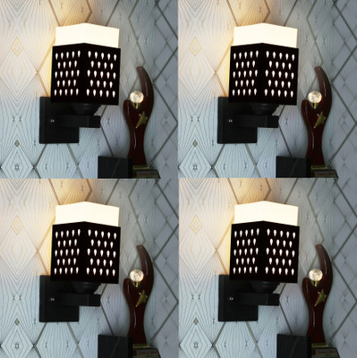 shyam enterprises Uplight Wall Lamp Without Bulb(Pack of 4)