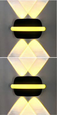 Sunrays Uplight Wall Lamp With Bulb(Pack of 2)