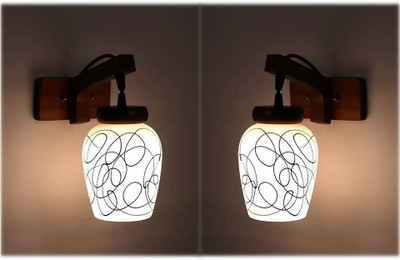 VAGalleryKing Pendant Wall Lamp Without Bulb(Pack of 2)