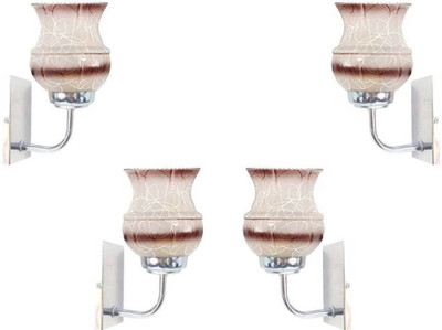 VAGalleryKing Uplight Wall Lamp Without Bulb(Pack of 4)