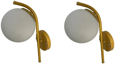Areezo Swing Arm Wall Light Wall Lamp Without Bulb(Pack of 2)