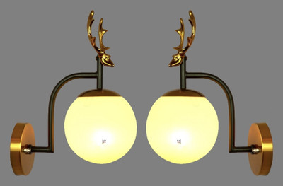 Prop It Up Wallchiere Wall Lamp Without Bulb(Pack of 2)
