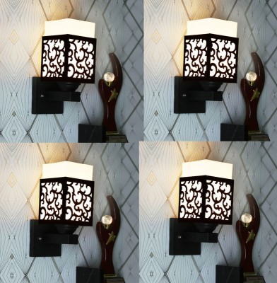 pawan enterprises Uplight Wall Lamp Without Bulb(Pack of 4)