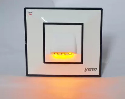 Prop It Up Step Light Wall Lamp With Bulb