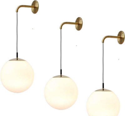 Areezo Wallchiere Wall Lamp Without Bulb(Pack of 4)