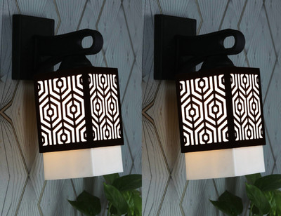 Arti Traders Uplight Wall Lamp Without Bulb(Pack of 2)