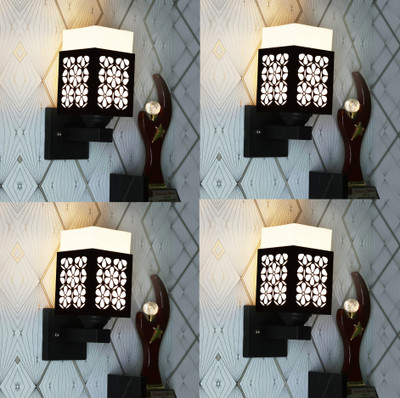 Mohit Enterprises Uplight Wall Lamp Without Bulb(Pack of 4)