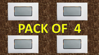 MAHADEV SHOPCART Step Light Wall Lamp With Bulb(Pack of 4)