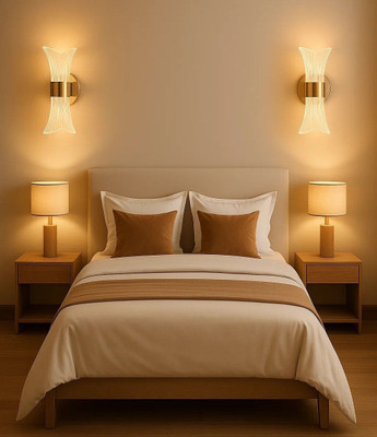 DECODELIGHT HOME Wallchiere Wall Lamp With Bulb(Pack of 2)
