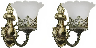 Baslash Uplight Wall Lamp Without Bulb(Pack of 2)