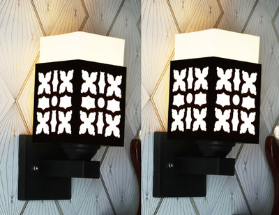 Ayesha Uplight Wall Lamp Without Bulb(Pack of 2)