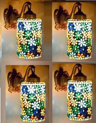 Shri kubershwar Uplight Wall Lamp Without Bulb(Pack of 4)