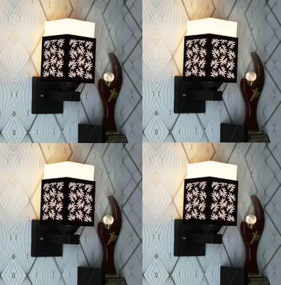 Gojeeva Uplight Wall Lamp Without Bulb(Pack of 4)