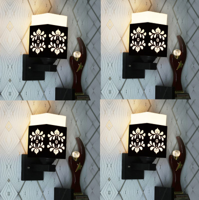 kiaan enterprises Uplight Wall Lamp Without Bulb(Pack of 4)