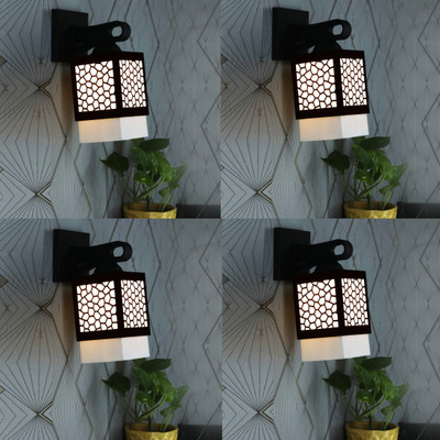 SRM Swing Arm Wall Light Wall Lamp Without Bulb(Pack of 4)