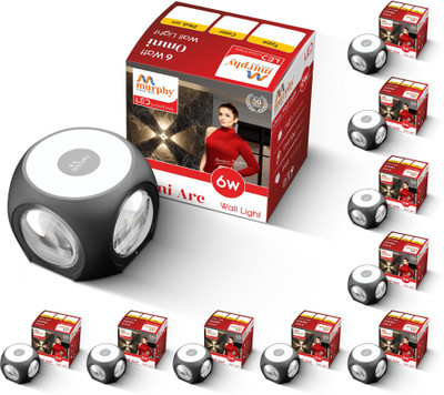 MURPHY Uplight Wall Lamp With Bulb(Pack of 10)
