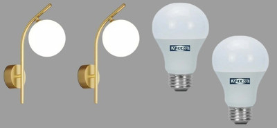 Delbay Wallchiere Wall Lamp With Bulb(Pack of 2)