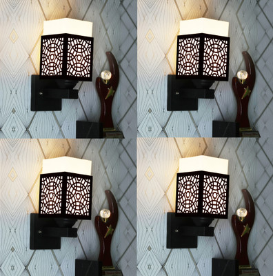Gojeeva Uplight Wall Lamp Without Bulb(Pack of 4)