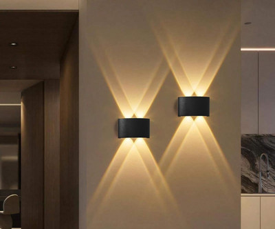 LYMON Track Light Wall Lamp With Bulb(Pack of 2)