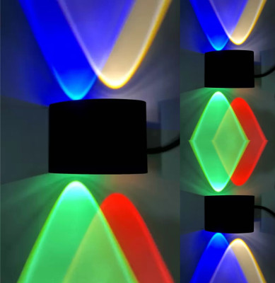 Hybrix Wallchiere Wall Lamp With Bulb(Pack of 3)