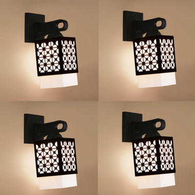 Mohit Enterprises Uplight Wall Lamp Without Bulb(Pack of 4)