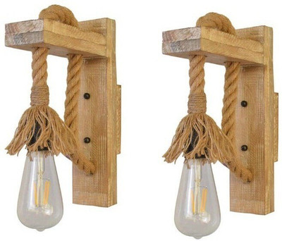 Areezo Wallchiere Wall Lamp Without Bulb(Pack of 2)