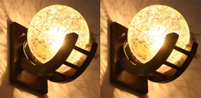 1st Time Wallchiere Wall Lamp Without Bulb(Pack of 2)