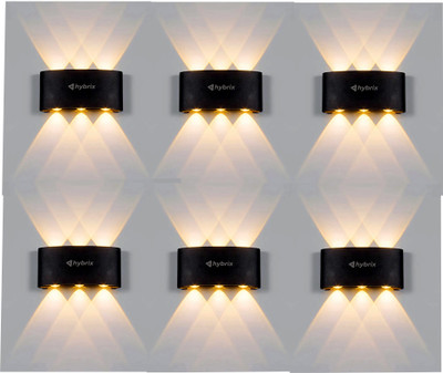 Hybrix Wallchiere Wall Lamp With Bulb(Pack of 6)