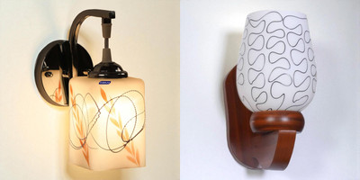 Sadhna Fancy Lighting Swing Arm Wall Light Wall Lamp With Bulb(Pack of 2)