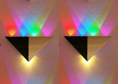 Shina Uplight Wall Lamp With Bulb(Pack of 2)