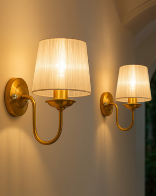 Homesake Swing Arm Wall Light Wall Lamp Without Bulb(Pack of 2)