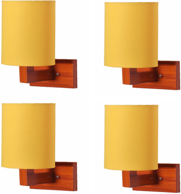 Baslash Uplight Wall Lamp Without Bulb(Pack of 4)