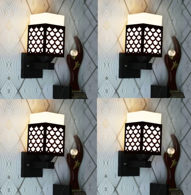 arjun enterprises Uplight Wall Lamp Without Bulb(Pack of 4)