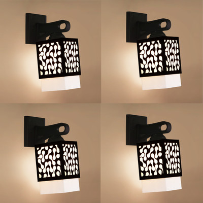 Arti Traders Uplight Wall Lamp Without Bulb(Pack of 4)