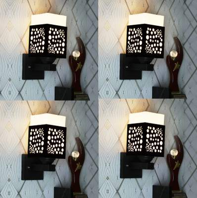 KASHI TRADERS Uplight Wall Lamp Without Bulb(Pack of 4)