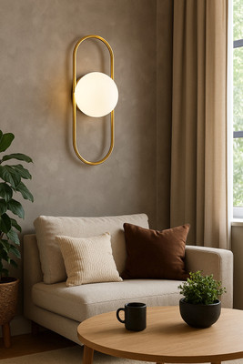 Powerlam Wallchiere Wall Lamp Without Bulb