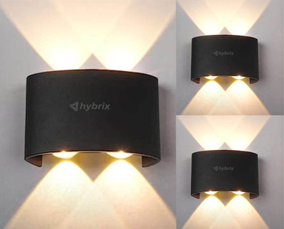 Hybrix Wallchiere Wall Lamp With Bulb(Pack of 3)