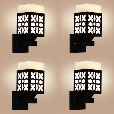 Chitra Uplight Wall Lamp Without Bulb(Pack of 4)