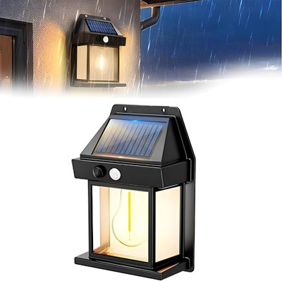 Drumstone Step Light Wall Lamp Without Bulb
