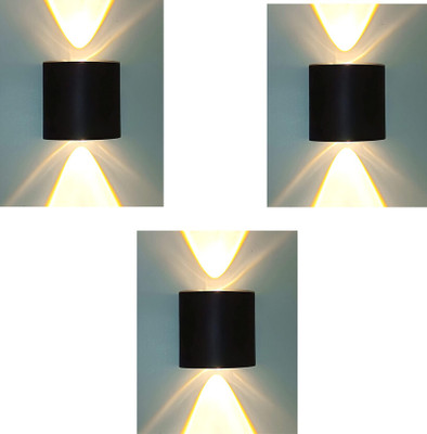 inooBeam Uplight Wall Lamp With Bulb(Pack of 3)
