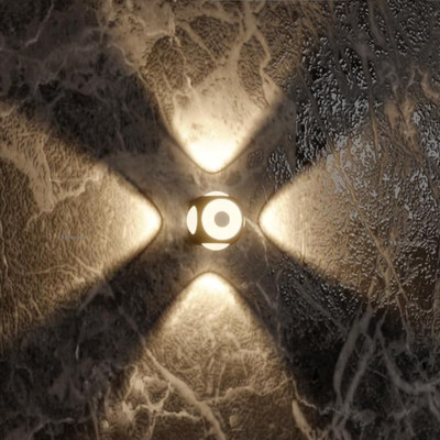 LUMINX Wallchiere Wall Lamp With Bulb