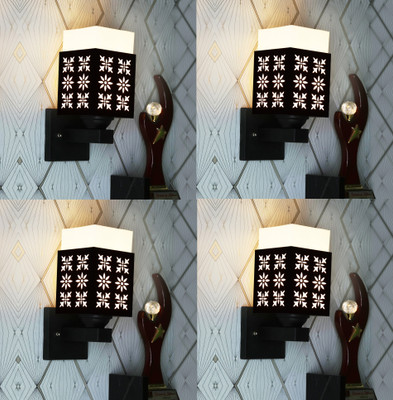 SRM Uplight Wall Lamp Without Bulb(Pack of 4)