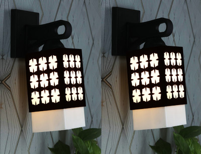 kiaan enterprises Uplight Wall Lamp Without Bulb(Pack of 2)