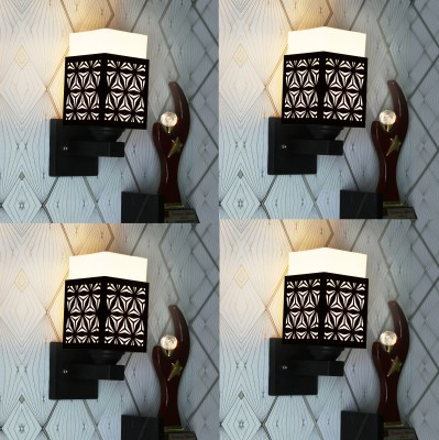 Kiyan traders Uplight Wall Lamp Without Bulb(Pack of 4)