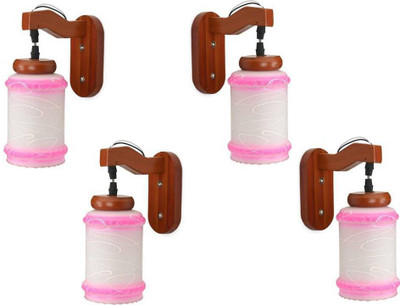 VAGalleryKing Uplight Wall Lamp Without Bulb(Pack of 4)