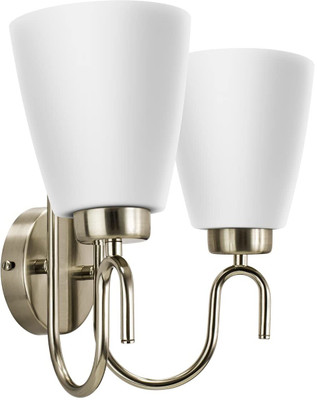 Wipro BeuHome Double Wall Light Uplight Wall Lamp Without Bulb(Pack of 2)