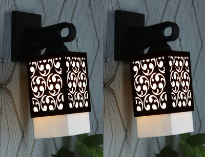 kiaan enterprises Uplight Wall Lamp Without Bulb(Pack of 2)
